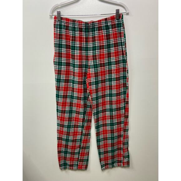 Jammies For Your Families Merry Bright Tree Top & Bottom Pajama‎ Set Green Red S - Picture 5 of 13